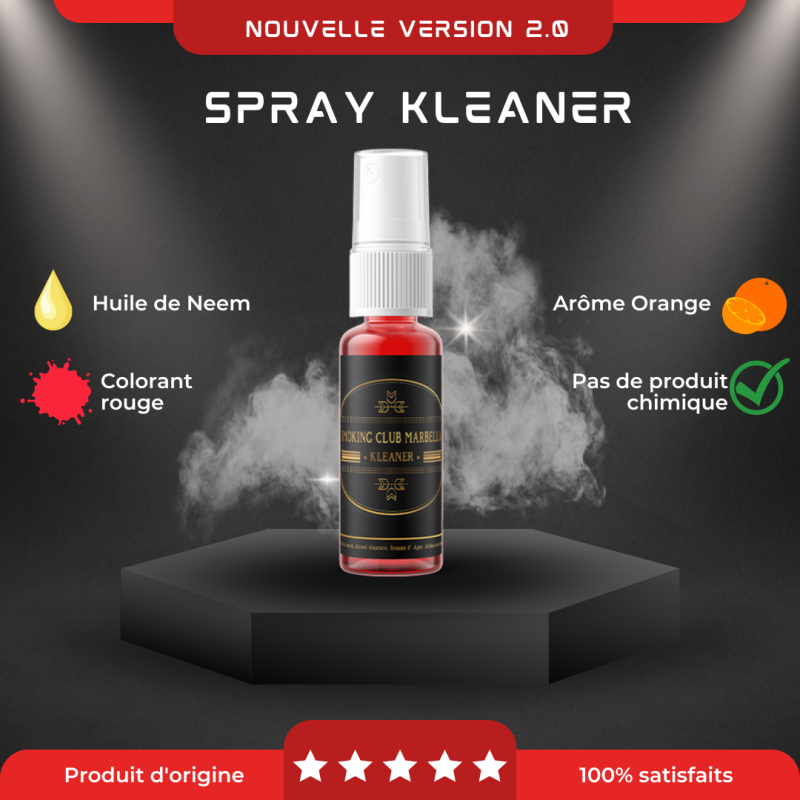 Pack testeur 2 Sprays Kleaner + 1 test salivaire NarcoCheck